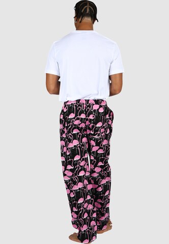 Pantalon de pyjama 'Greater Flamingos' Lousy Livin en noir