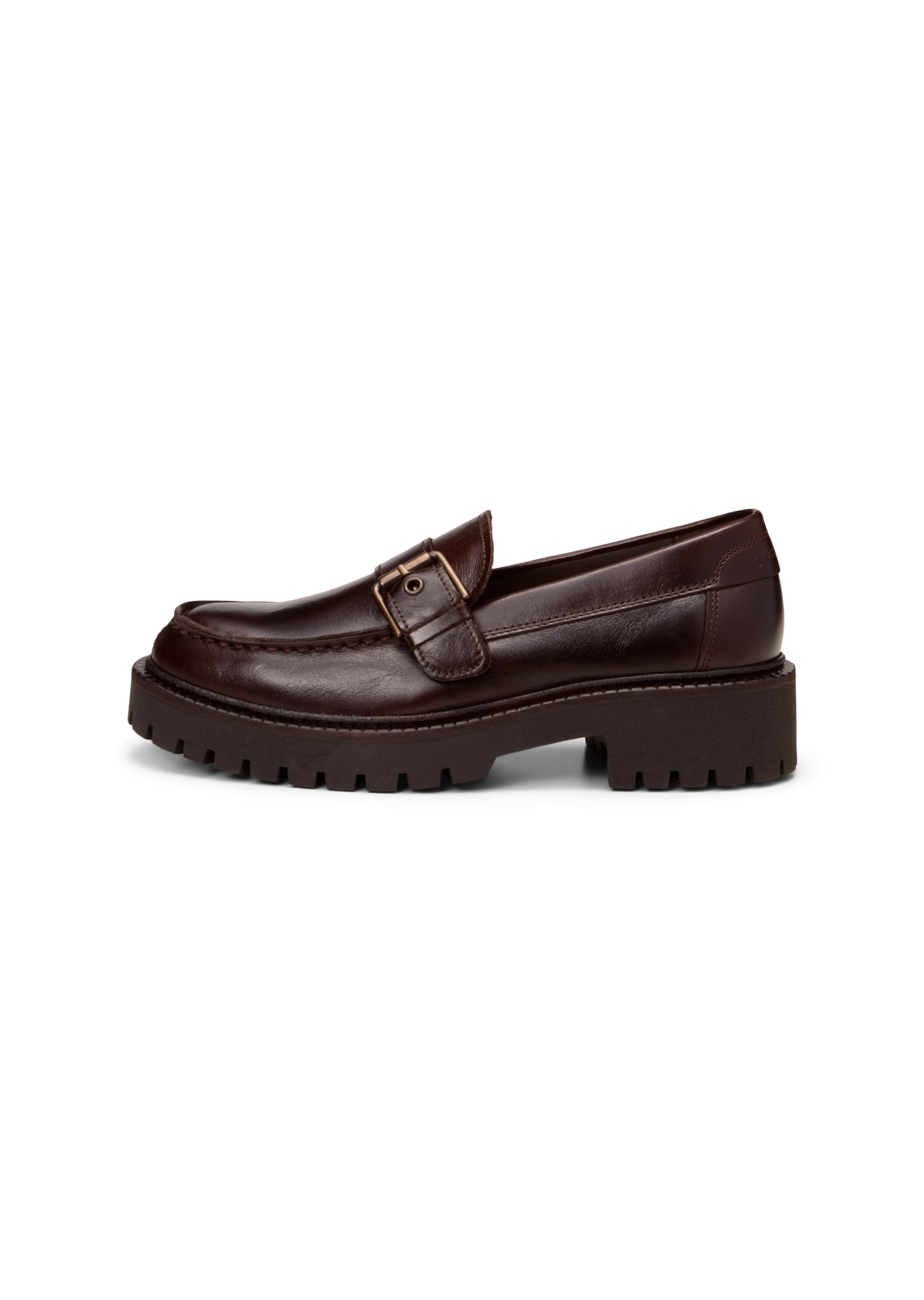 Marc O'Polo Slip-ons in Brown: front