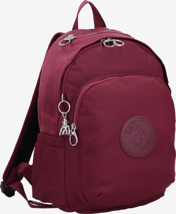 KIPLING - Mochila 'Delia' em vermelho