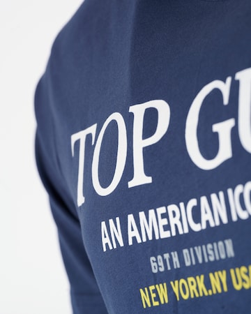 TOP GUN Shirt in Blauw