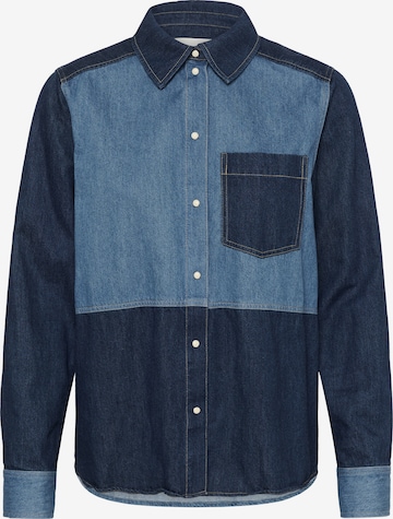 Part Two Bluse 'AlvinePW' i blå: forside