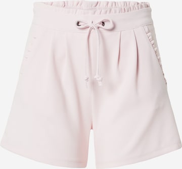 JDY Pleat-Front Pants 'NEW CATIA' in Pink: front