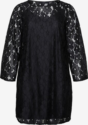 Robe de cocktail 'Seja' Vero Moda Curve en noir : devant