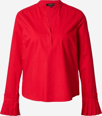 Camicia da donna di MORE & MORE in rosso: frontale