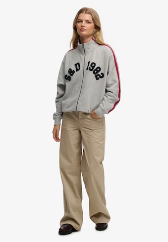 Wide Leg Pantalon chino Superdry & Co en gris