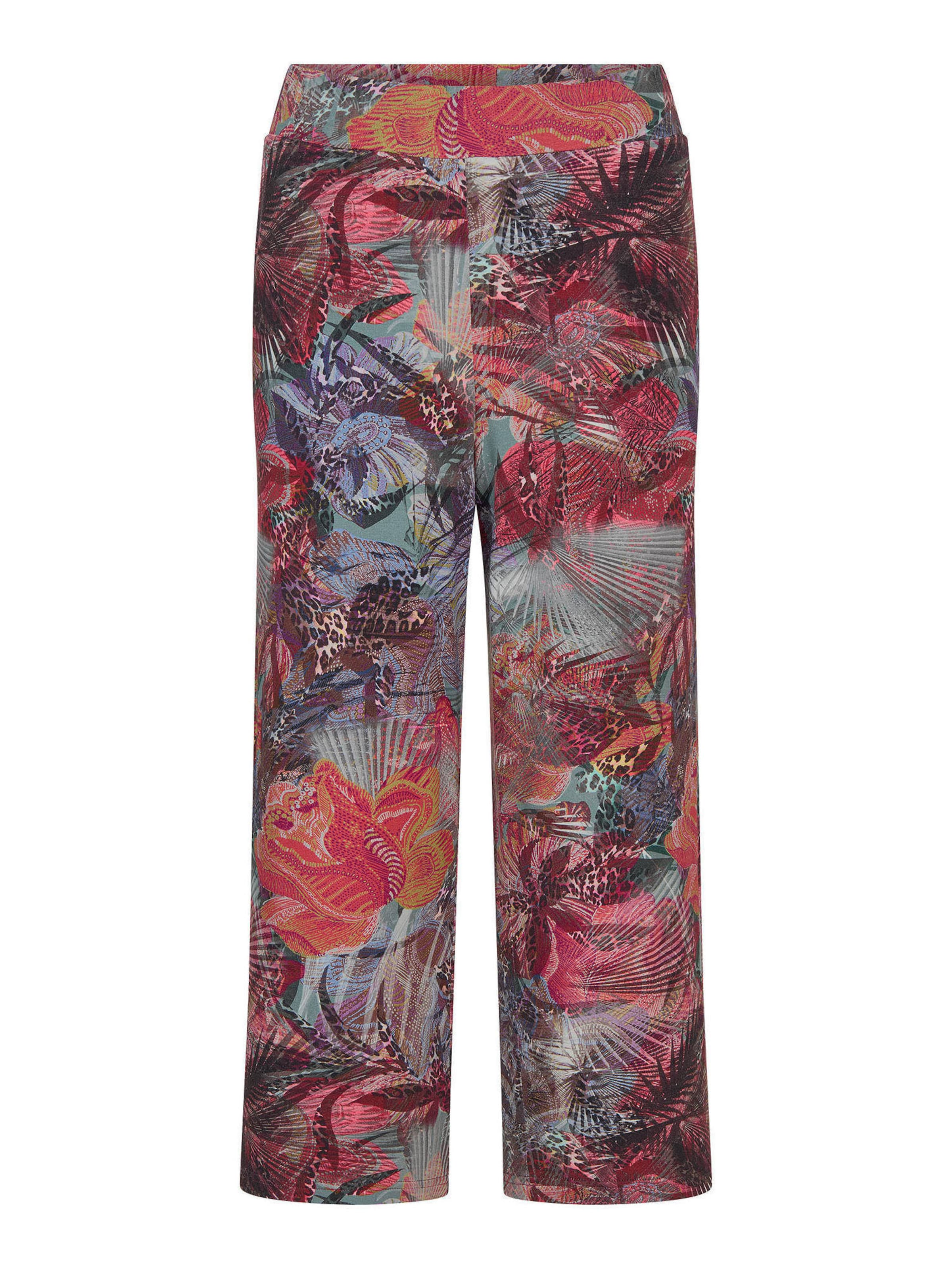 Goldner Loosefit Broek 'Vera' in Rood: voorkant