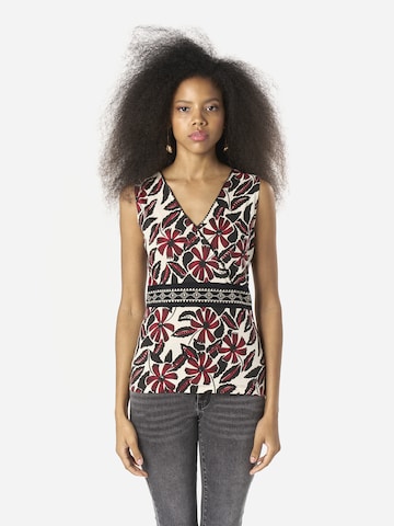 KOROSHI Top in Mischfarben: Vorderseite