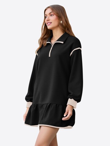 Imily Bela Šaty - Čierna