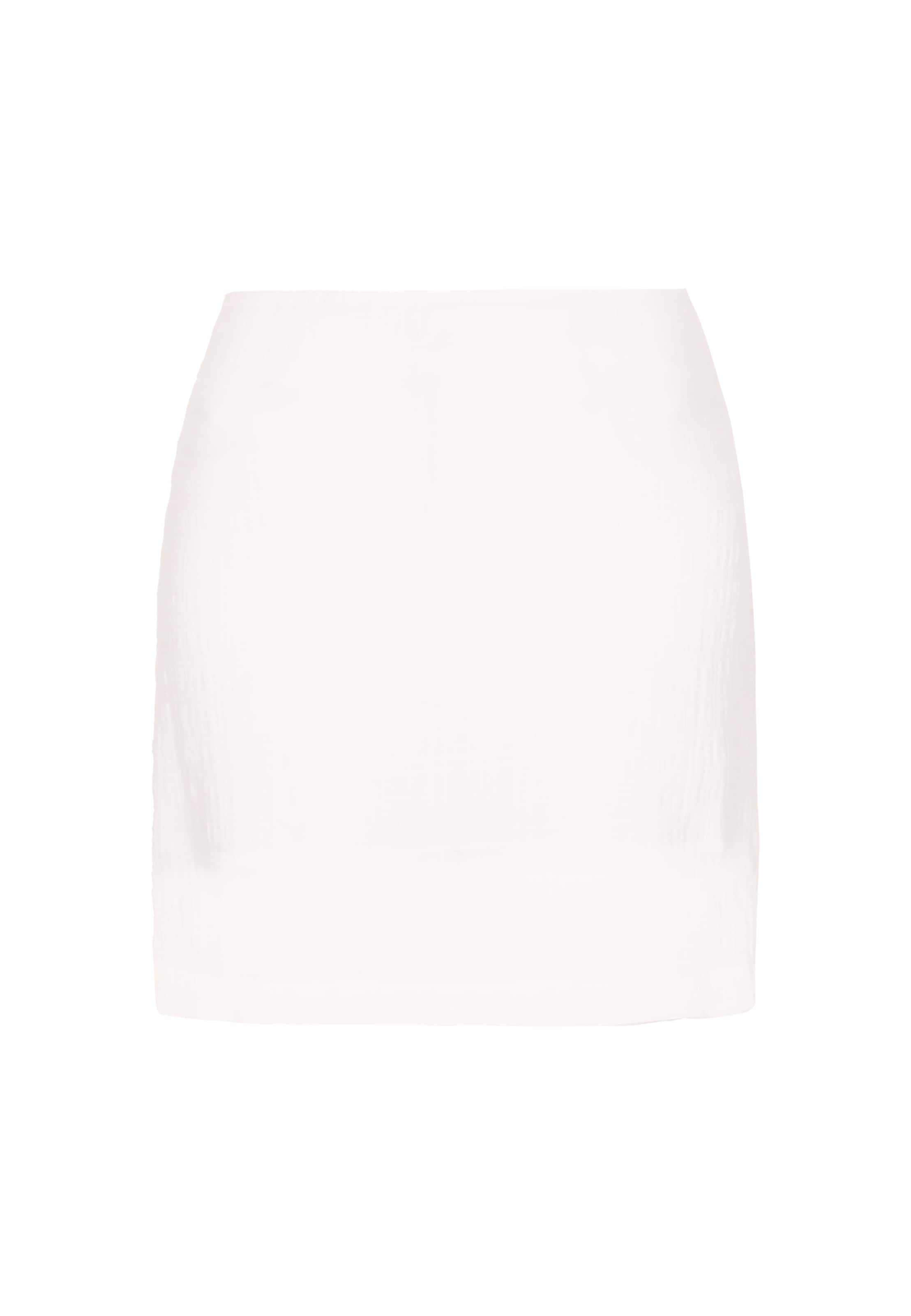 Jupe 'Festive' faina en blanc : devant