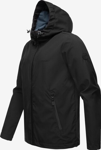 Ragwear Softshelljacke ' Shelwie ' in Schwarz