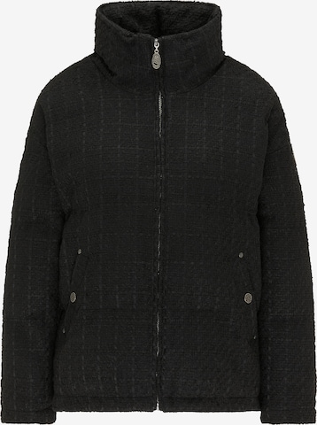 DreiMaster Vintage Winter Jacket in Black: front