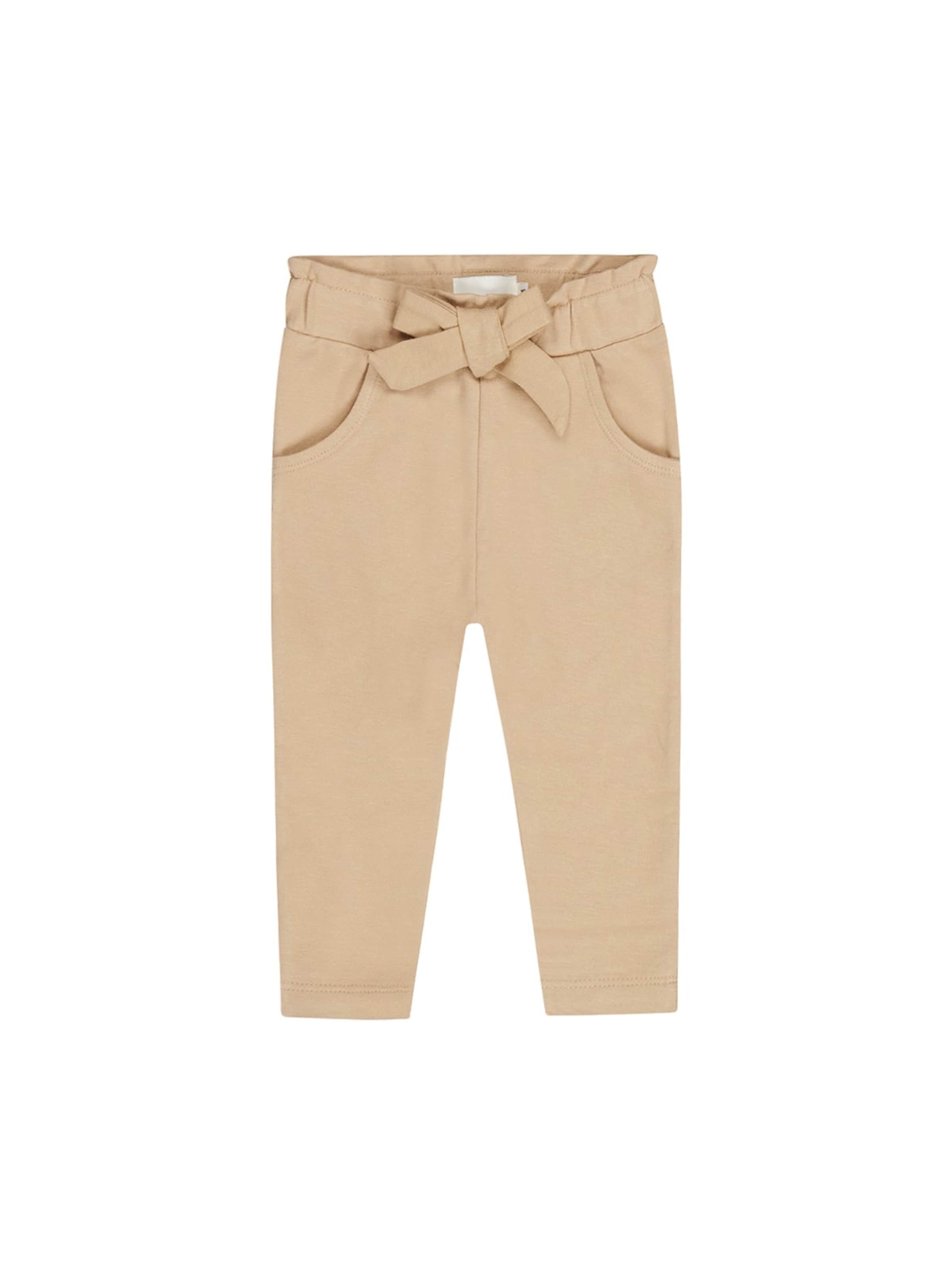 Regular Pantalon de sport 'Jogging trousers' Dirkje en beige : devant