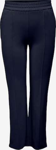 ONLY Carmakoma - regular Pantalón plisado 'Goldtrash-Suki' en azul: frente