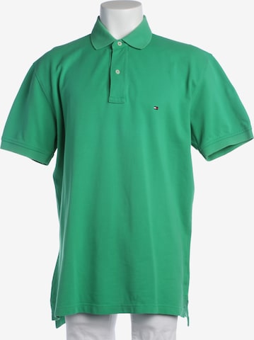 TOMMY HILFIGER Poloshirt XL in Grün: Vorderseite
