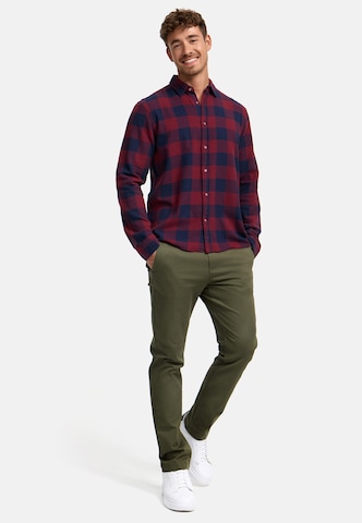 INDICODE JEANS Regular fit Overhemd in Lila