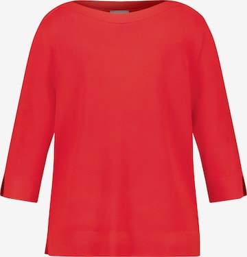 SAMOON Shirt in Red: front