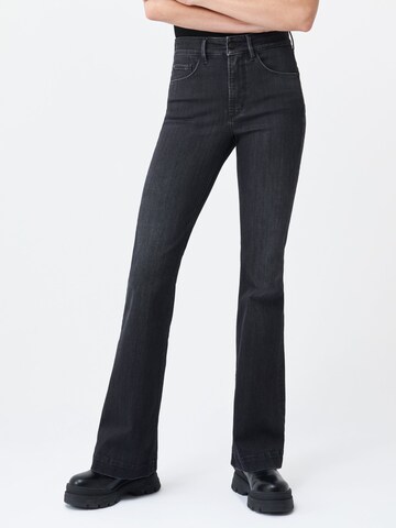 Salsa Jeans Bootcut Jeans 'Secret Glamour' in Zwart