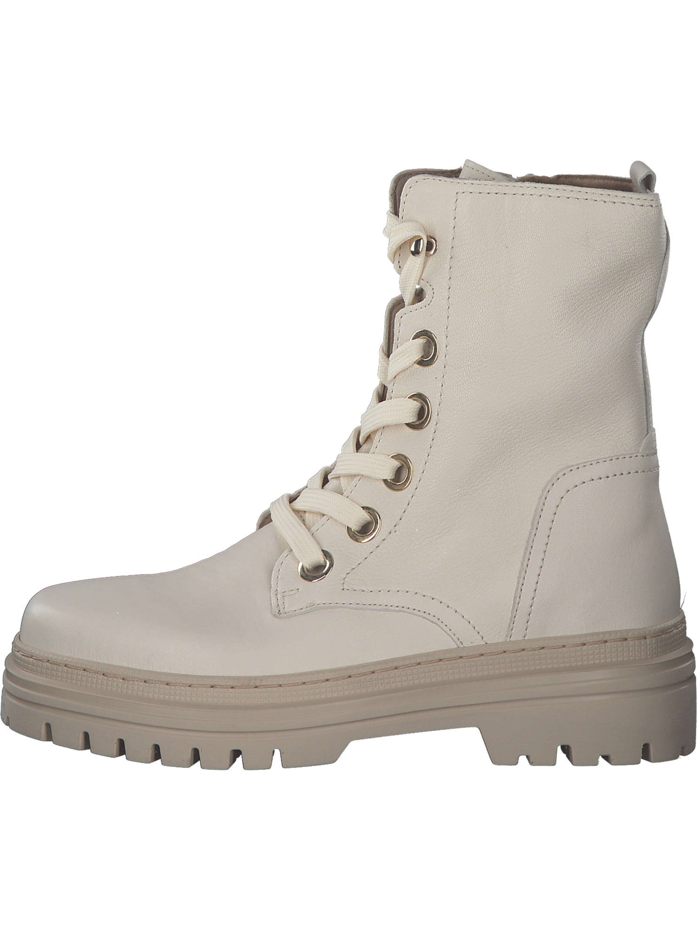 GABOR Schnürstiefelette in Beige