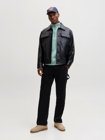 JACK & JONES Sweatshirt 'JJEBRADLEY' in Blau