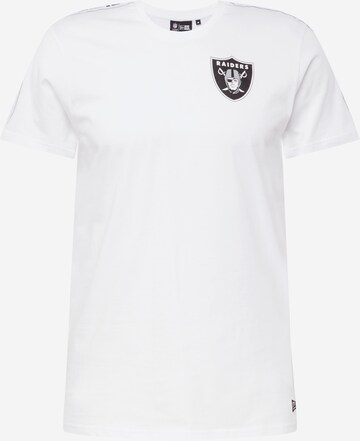 NEW ERA Shirt 'Las Vegas Raiders' in White: front