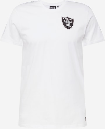 T-Shirt 'Las Vegas Raiders' NEW ERA en blanc : devant