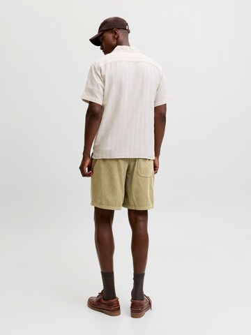 Wide Leg Pantalon 'JPSTBILL' JACK & JONES en vert