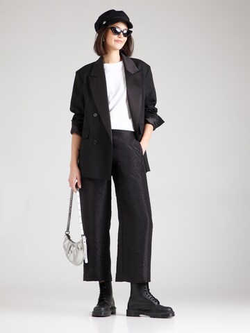 Lindex - Loosefit Pantalón 'Maud' en negro