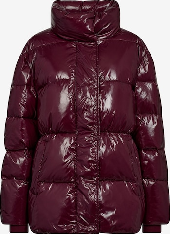 co'couture Talvitakki 'Glossy' värissä lila: etupuoli