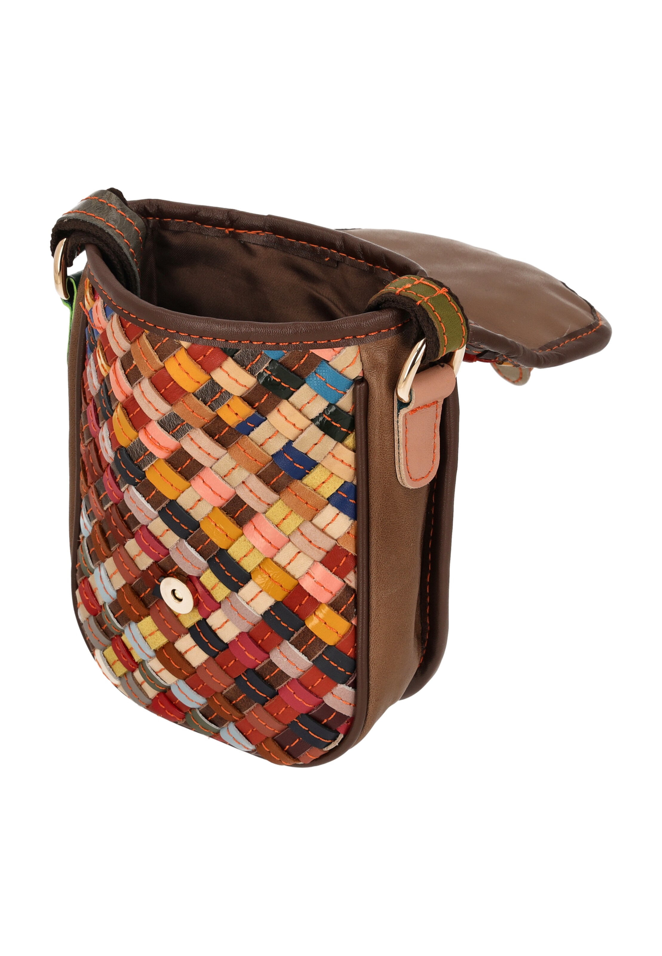 Sac à bandoulière 'Satchel' Gaya en mélange de couleurs