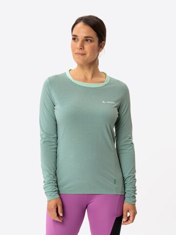 VAUDE Functioneel shirt 'Sveit' in Groen: voorkant
