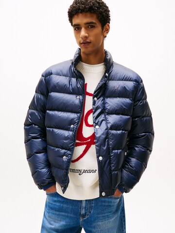 Tommy Jeans Átmeneti dzseki - kék: elől