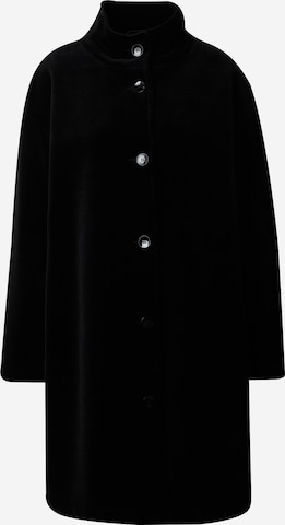 Max Mara Leisure Ανοιξιάτικο και φθινοπωρινό παλτό σε μαύρο: μπροστά