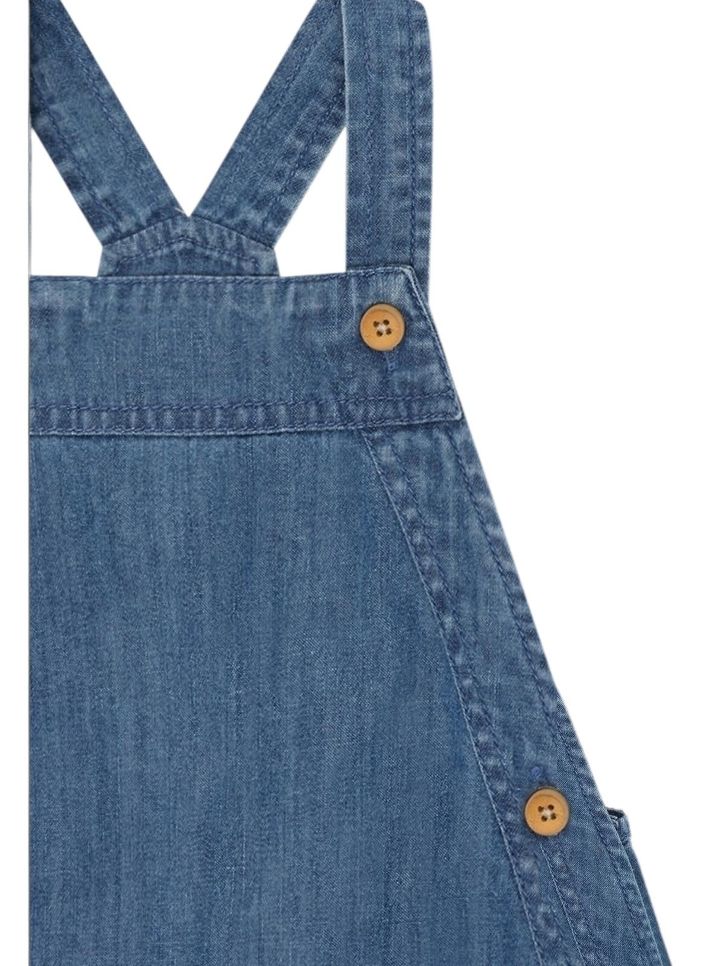 Hust & Claire Regular Dungarees 'HCMaks Chambray' in Blue