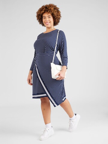 Michael Kors Plus Dress in Blue