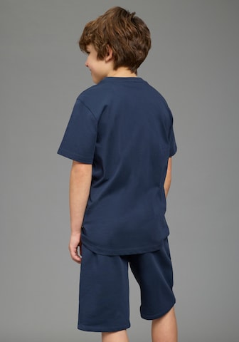 H.I.S EM Set in Blau