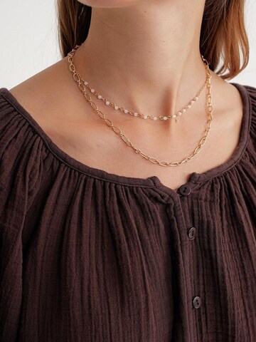 MixRay Blouse in Brown