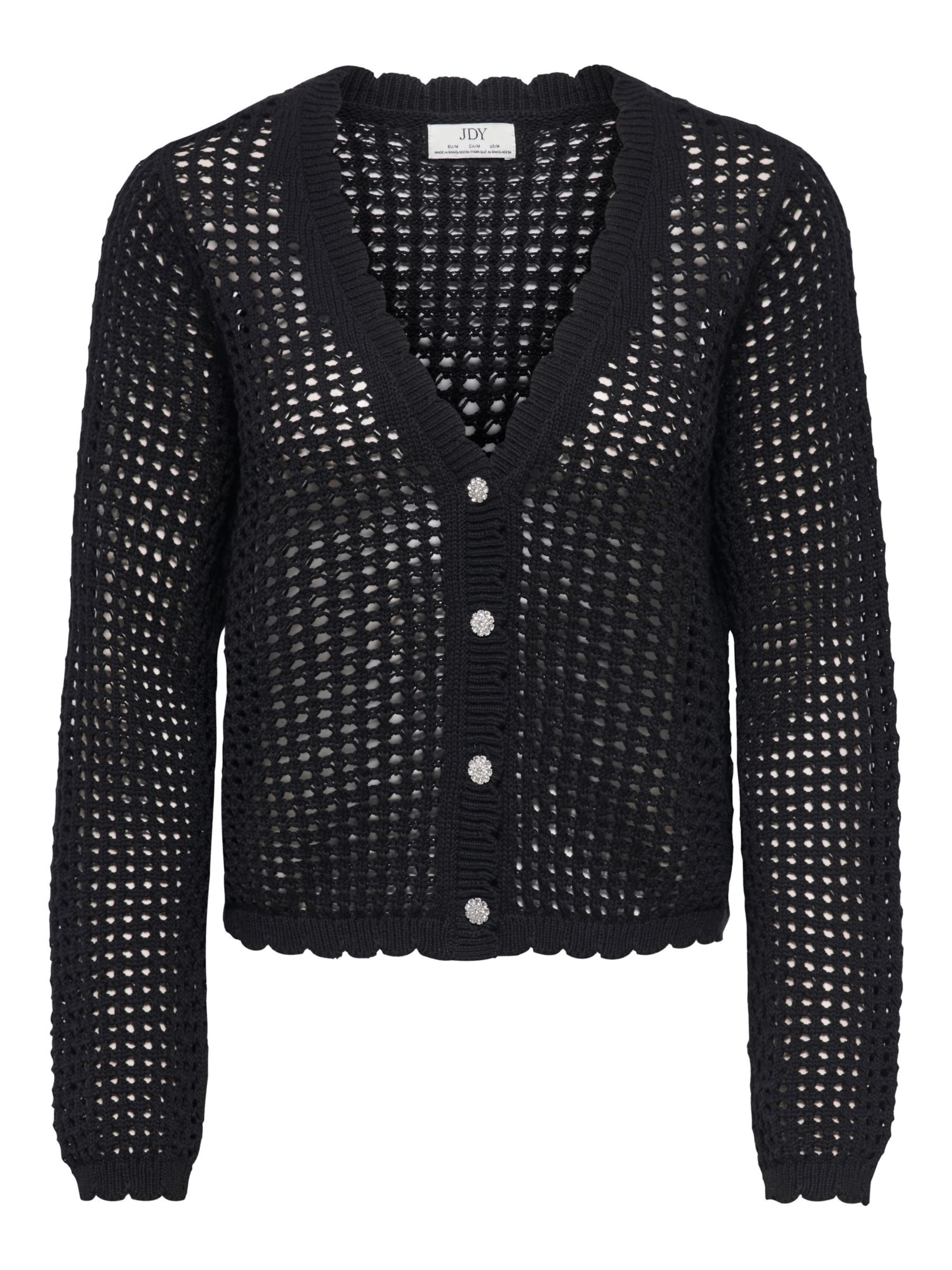 JDY Knit Cardigan 'JDYBecca' in Black, Item view