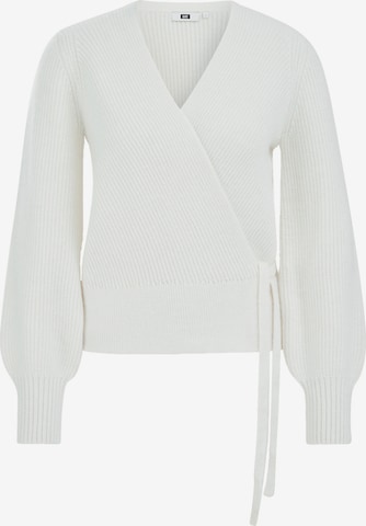 balta WE Fashion Kardiganas: priekis