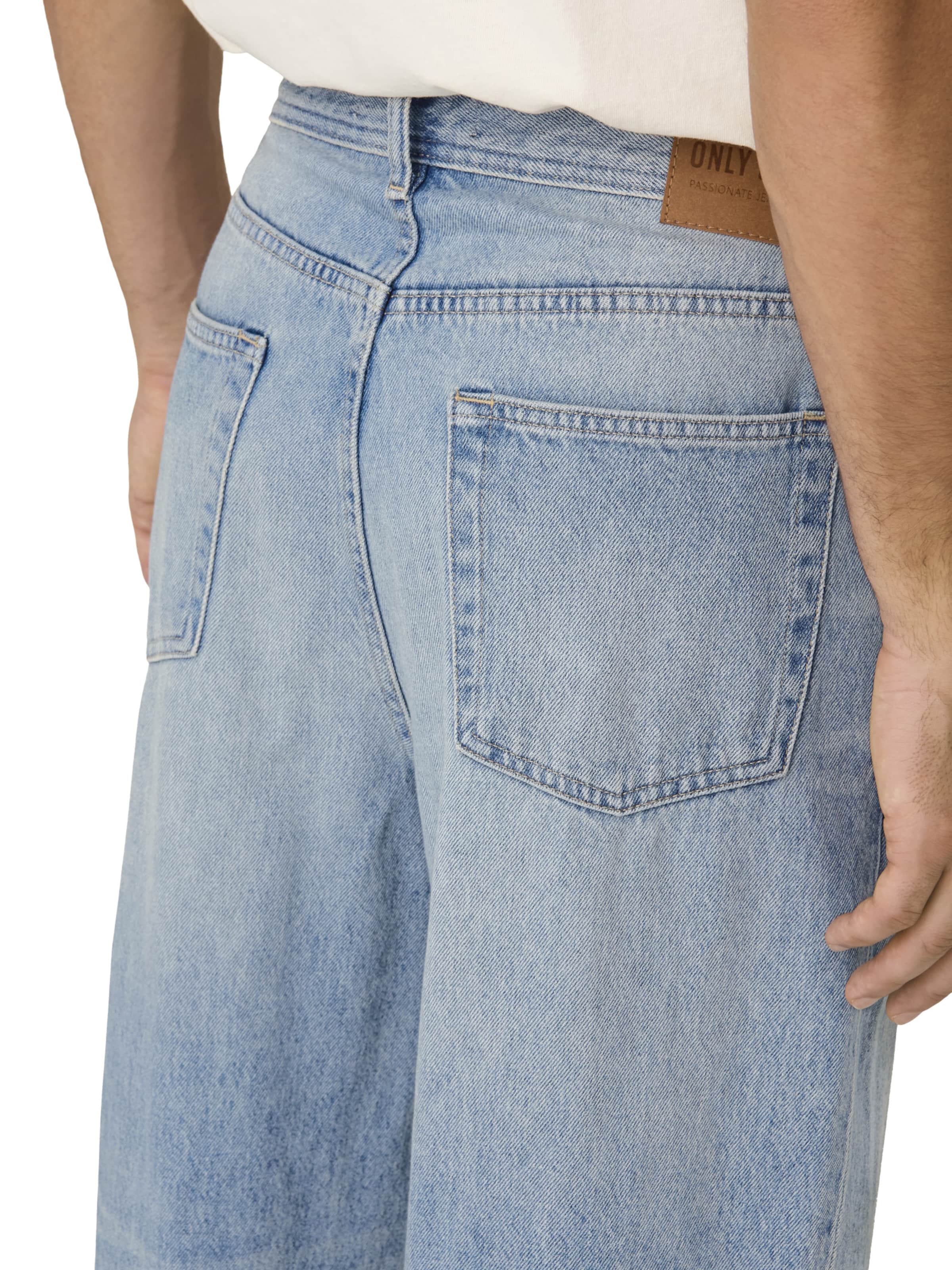 Only & Sons Loosefit Džíny 'FADE' – modrá