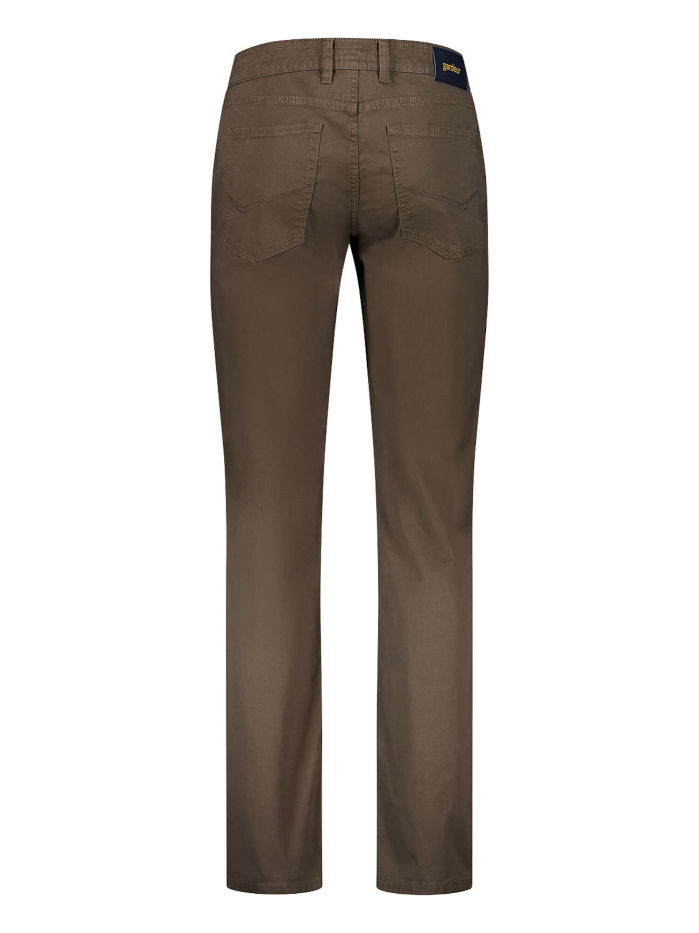 Gardeur Regular Trousers 'Bill-3' in Brown
