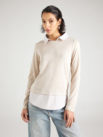 Hailys Sweater 'Li44nda' in Beige: front