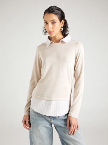 Pull-over 'Li44nda' Hailys en beige : devant