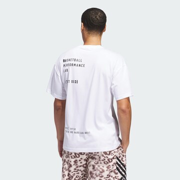 ADIDAS PERFORMANCE Functioneel shirt 'Select Foundation' in Wit: voorkant