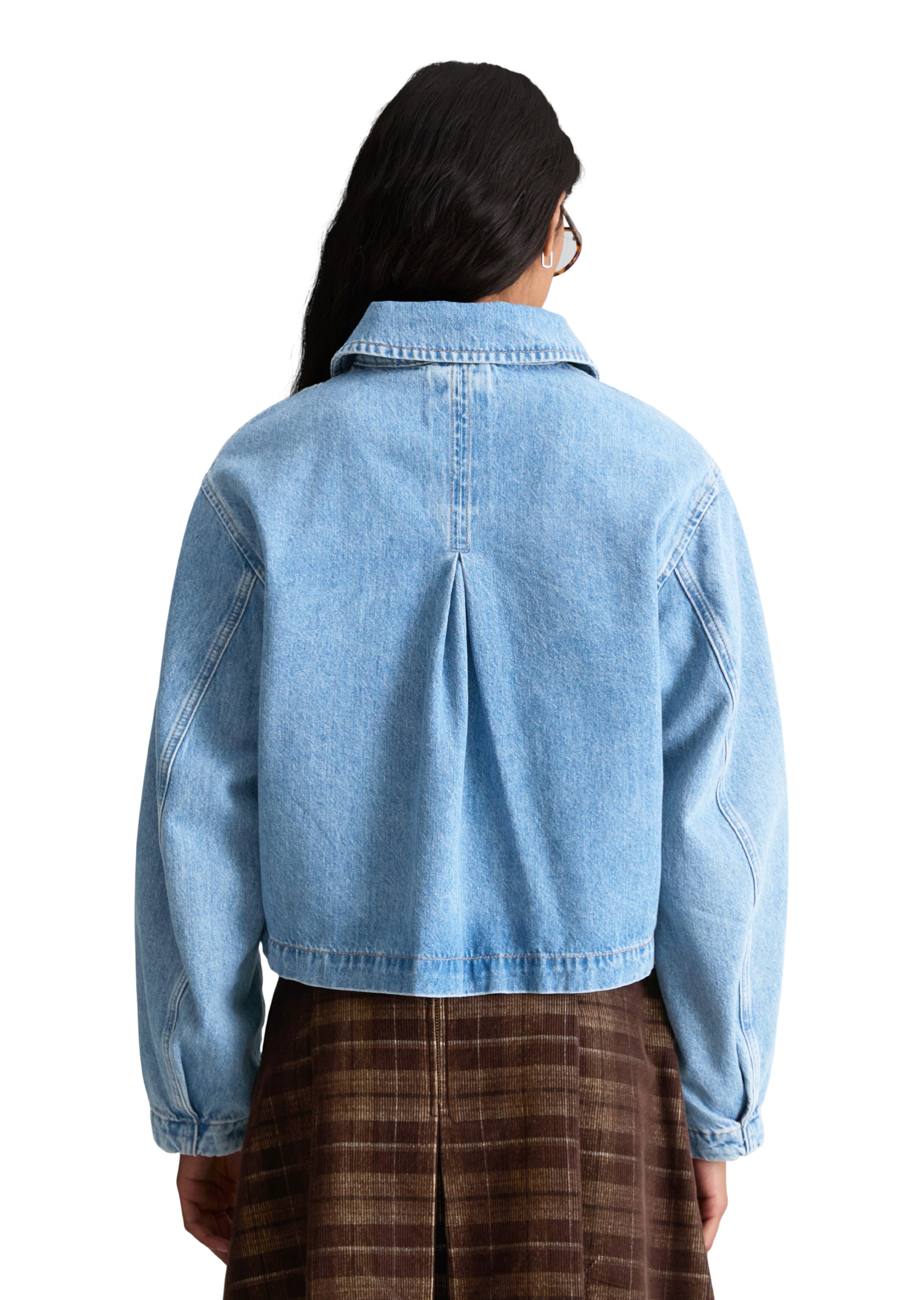 Marc O'Polo DENIM Tussenjas in Blauw