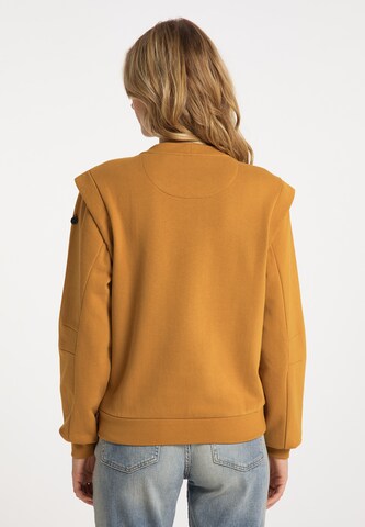 geltona DreiMaster Vintage Megztinis be užsegimo