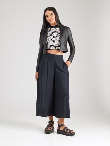 Blutsgeschwister Wide leg Trousers 'In Full Bloom' in Black
