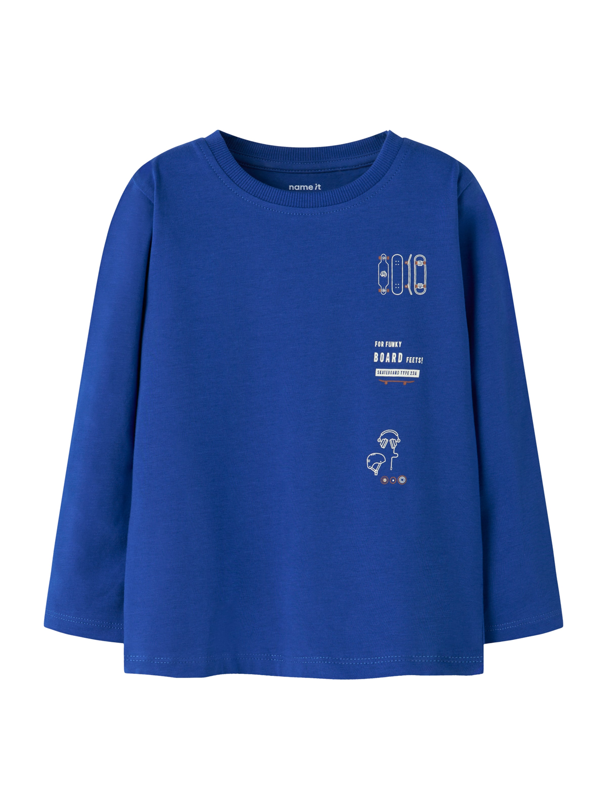 NAME IT - Camiseta 'NMMOBRYAN' en azul: frente