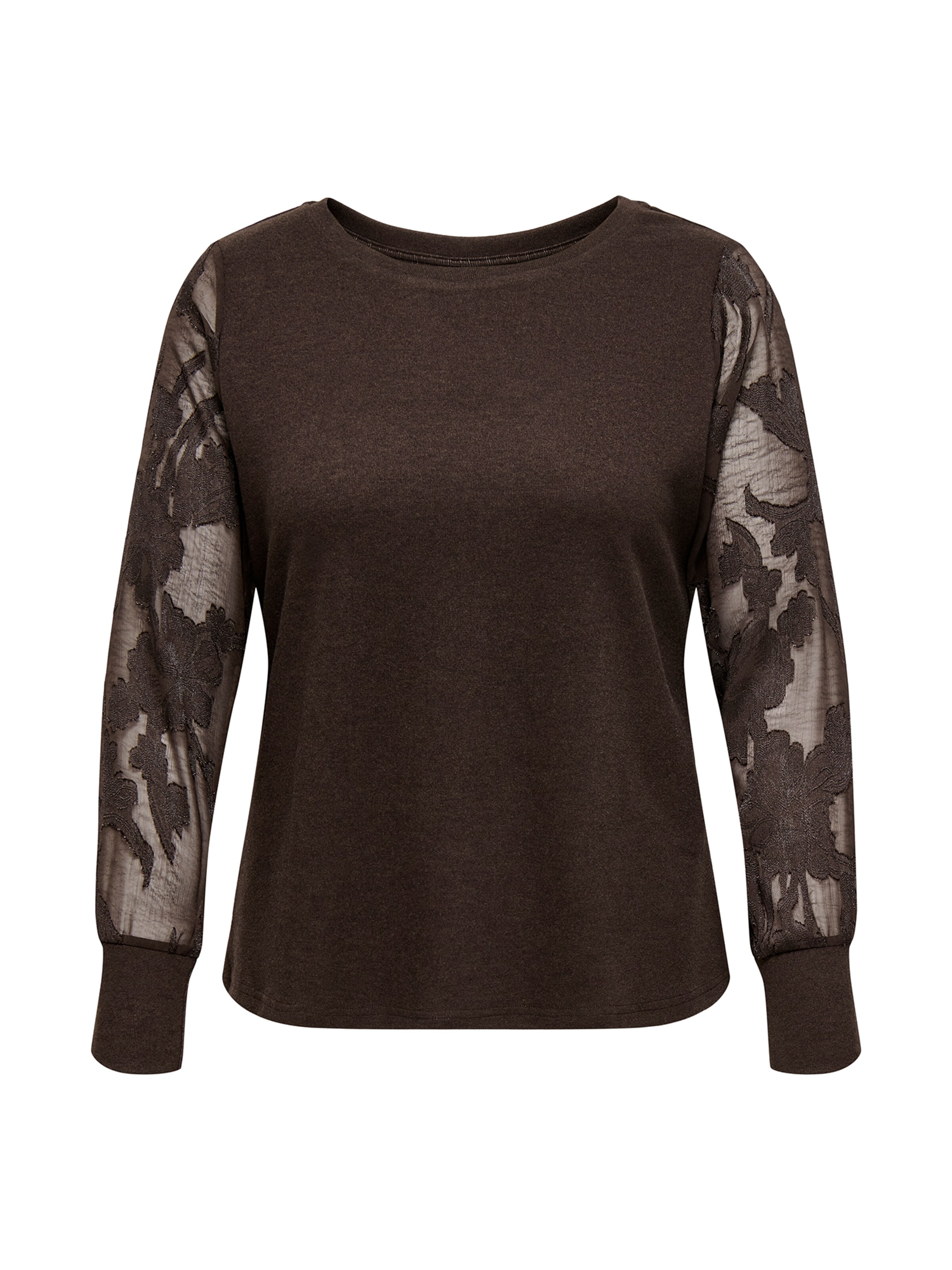 ONLY Carmakoma Blouse 'CARAMILLA' in XL-XXL in de kleur Bruin, Productweergave