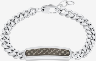 JOOP! Bracelet in Light grey / Dark grey / Silver, Item view