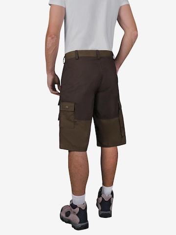 normani Regular Outdoor Pants 'Ahvaz' in Brown